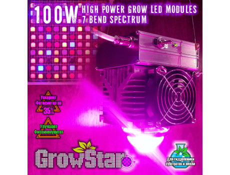 Grow LED Lamp 100 W 7 BS купить в Украине фото